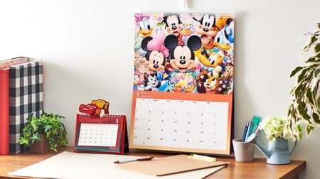 ショップディズニーに2021年版カレンダーやスケジュール帳 -- オリジナルデザインのロルバーンダイアリーも
