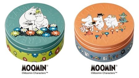 The long-awaited Moomin design can for "steam cream"! Representing a scene from Moomin Comics