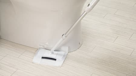 Easily clean the toilet floor! Introducing "Quickle Mini Wiper" --Easy dirt on the side and back of the toilet bowl