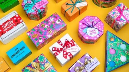 This year too, the excitement of "LUSH" Christmas will not stop! 34 kinds of gifts that are perfect for your home time
