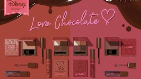 Disney limited cosmetics "Love Chocolate" on the witch's pouch! Minnie & Daisy design is cute
