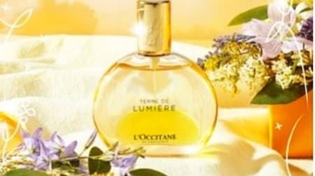 "Tail de Lumiere Joy" series for L'Occitane! Fresh Christmas-only scent