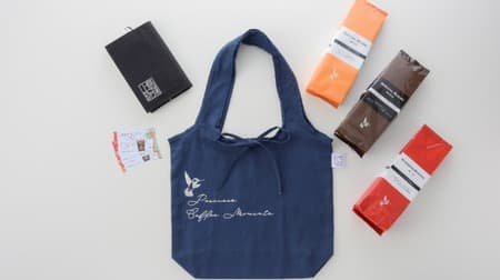 Also for eco-bags ♪ Lucky bag "HAPPY BAG" from Ueshima Coffee --- Tote bag with limited coffee beans and drink vouchers