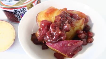 Use boiled azuki cans ♪ Sweet potato boiled with cousin recipe --For canned consumption