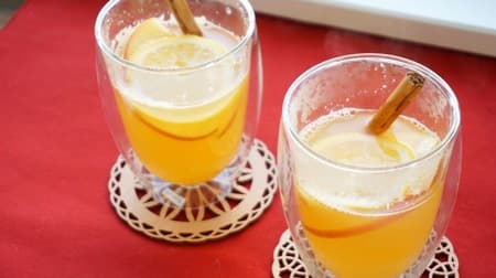 Easy with 2 kinds of spices ♪ Simple recipe of warm apple cider "Hot Apple Cider"