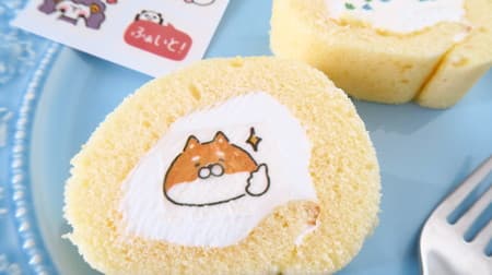 Also for roll cakes ♪ Hundred yen store "Eatable Deco Seal" is easy and cute