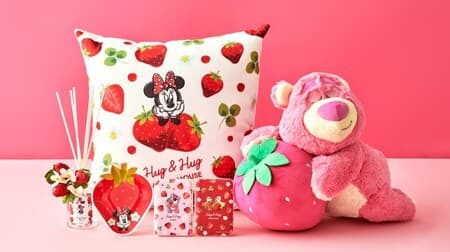 New "Strawberry Series" from Disney Store Red & white colors are cute