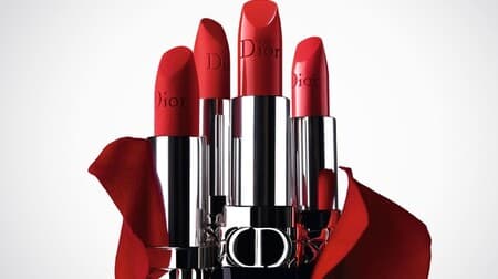 Every time you use the new "Rouge Dior", your lips will be beautiful! Abundant 37 colors & 4 effects such as satin matte