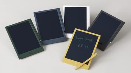 Electronic memo pad "Boogie board" to A6 size --Smooth and compact to write
