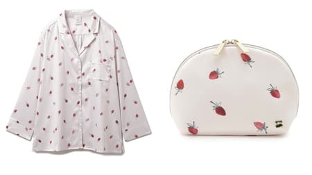 From "Gelato Pique" to "Strawberry" room wear and pouch ♪ For Valentine's day at home