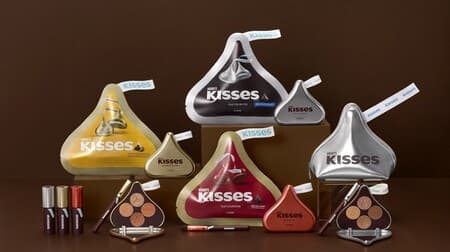 Etude x Kiss Choco "HERSHEY'S KISSES collection" Eyeshadow Palette & Lip