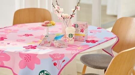 "Starbucks Seasonal Collection Spring" Appears --Sakura Cross & Reusable Cup Included