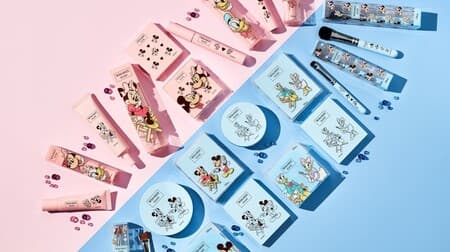 The second limited edition cosmetics from the Disney Store "WHOMEE"! Pink & blue are cute
