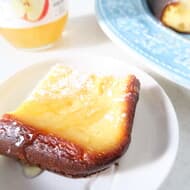 【レシピ】りんごジャムのチーズケーキ -- オーブン不要・玉子焼き器で簡単に