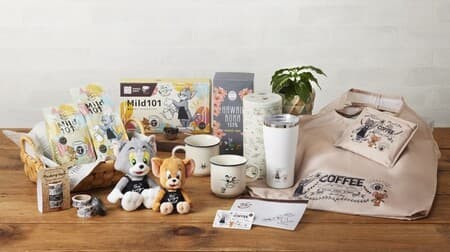 "Tom and Jerry" goods from Tully's --First collaboration with drinks and food
