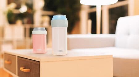 New color coral pink from "Thermos cold storage can holder" --For the color of swallowing