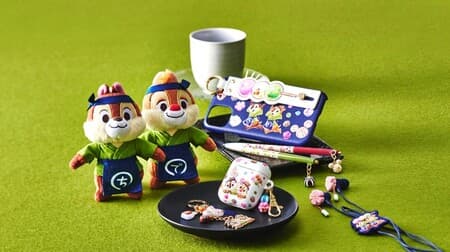 A cute Japanese sweets shop! Chip & Dale miscellaneous goods at shop Disney