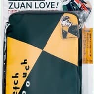 セブン限定『ZUAN LOVE！「図案スケッチブック」がある毎日。クリアパッケージ版』たっぷり入る人気ポーチ