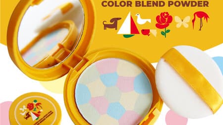 "Crepas pattern color blend powder" stationery cosmetics new work! Magic ink pattern liner etc.