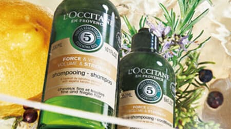 L'Occitane New Hair Care "Five Herbs Volume & Strength" For healthy hair with the power of plants!