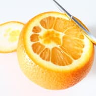 オレンジの皮むき基本編 -- 薄皮も簡単に取れる＆きれいな仕上がり！グレープフルーツにも応用可能