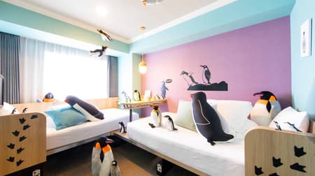 "Hoshino Resorts OMO7 Asahikawa" Penguins Room is born! Surrounded by penguins & Asahiyama Zoo signs