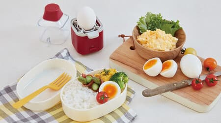 Boiled eggs are easy! Recolt "Egg Steamer" Add water and switch on