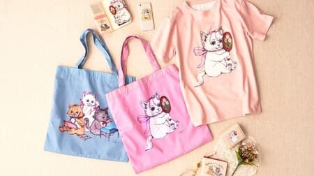 Collaboration between Disney Store and Yuko Higuchi! "Fashionable cat" becomes beautiful art