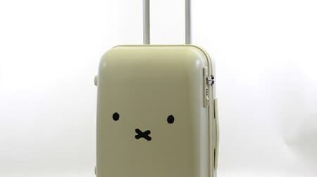 Miffy pattern suitcase in Villevan --Zipper is also cute