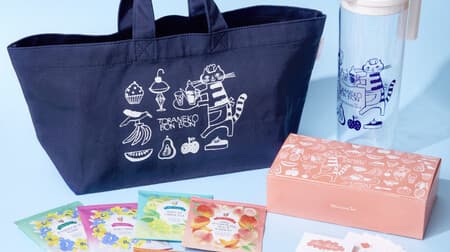Afternoon Tea Summer Limited Tote Bag --Assorted Watered Ice Tea & Tea Tickets