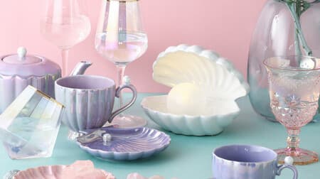 Cool seashell motif ♪ Summer tableware from Francfranc