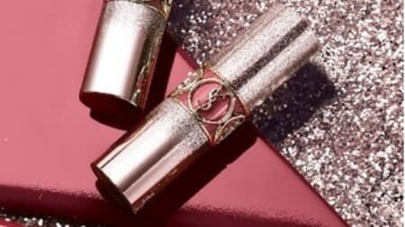 YSL "Rouge Volupte Shine Collector" Rose Champagne Limited Package & Limited Color!