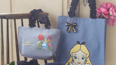 Maison de FLEUR "Alice in Wonderland" Collection --Elegant tote bags, pouches, etc.