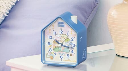 すみっコぐらしの目ざまし時計発売 -- すみっコたちの可愛いおとまり会デザイン