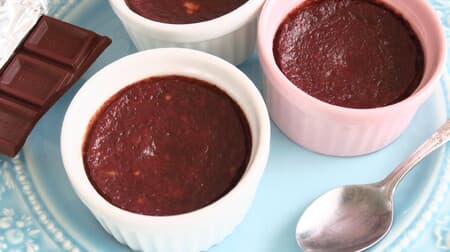 Rich chocolate pudding recipe--100 easy with a cocotte and frying pan