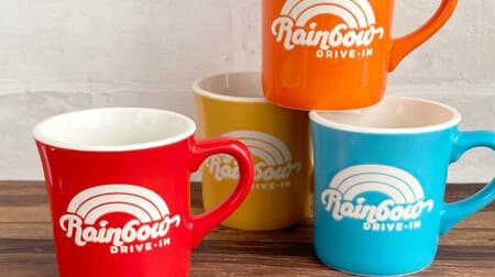 ハワイ人気店「Rainbow Drive-In」アイテムがPLAZAに -- カラフルなマグカップ・トートバッグなど