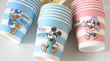 Daiso "Paper Cup Mickey & Friends" is cute! 5 types that you can fully enjoy