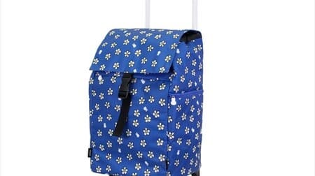 "[Miffy] Cold Shopping Cart" for Villevan --Cute flower blue pattern, etc.