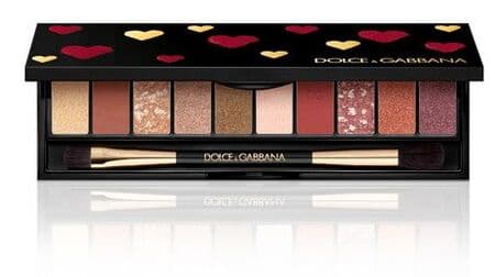 Dolce & Gabbana "I Love Heart" New Eye Palette! Heart pattern compact with 10 colors