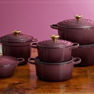 Nutmeg-colored Signature Cocotte Rondo from Le Creuset --A pot that  complements the ingredients, also for a Japanese dining table []