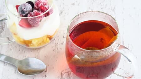 Ion "heat resistant glass mug 250mL" recommended ♪ For hot tea and glass sweets