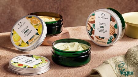 The Body Shop "Body Butter" has been renewed! 12 types of moisturizing power-ups and skin types to choose from