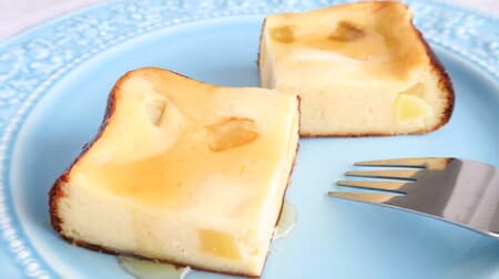 Sweet potato cheesecake recipe --Easy and moist sweetness with an omelet