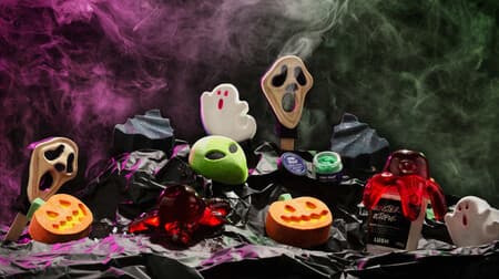 Halloween limited items such as Rush "Ghosty", "Screamo", and "Ghost in the Dark Soap"!