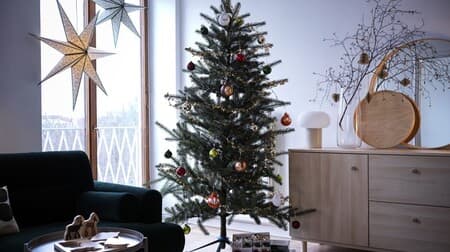 IKEA Christmas Collection --Ornaments, tableware, etc. with a natural and calm forest image