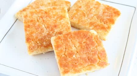 [Recipe] Rice flour hot biscuits --Easy with a frying pan! Crunchy texture