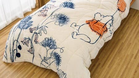 "Heat Loop DX Winnie the Pooh Design" from Dinos --Blanket & mattress to keep warmth