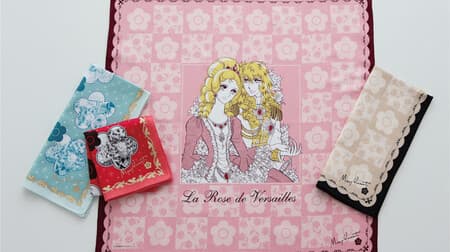 The Rose of Versailles x MARY QUANT collaboration handkerchief --brilliant print handkerchief & towel handkerchief