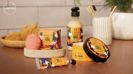 The Body Shop "Vanilla Pumpkin" A sweet and warm scent! Shower cream, whipped body butter, hand cream