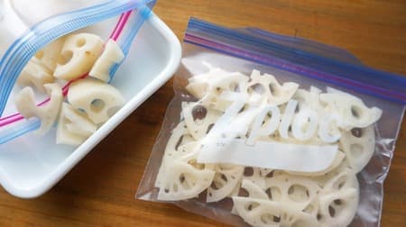 Freezing storage method of radish, lotus root and burdock --Fresh for a long time! Preparation and shortening of cooking time